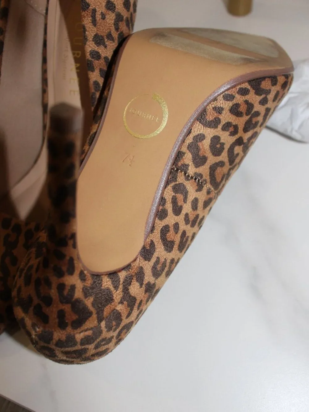 Journee Venus Leopard Pump Heels